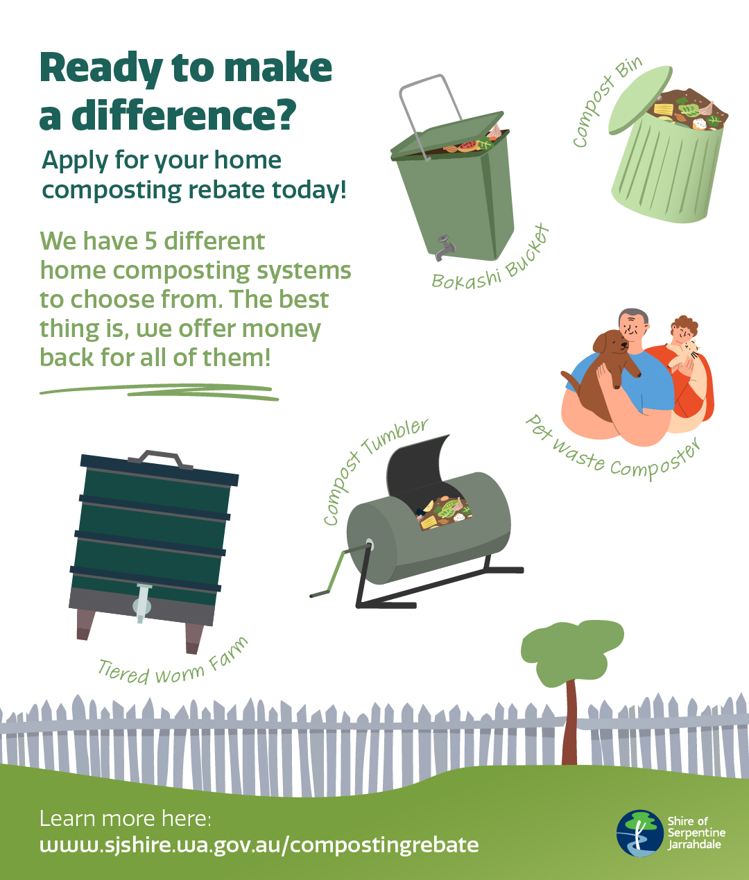 Home Composting Rebates available now!