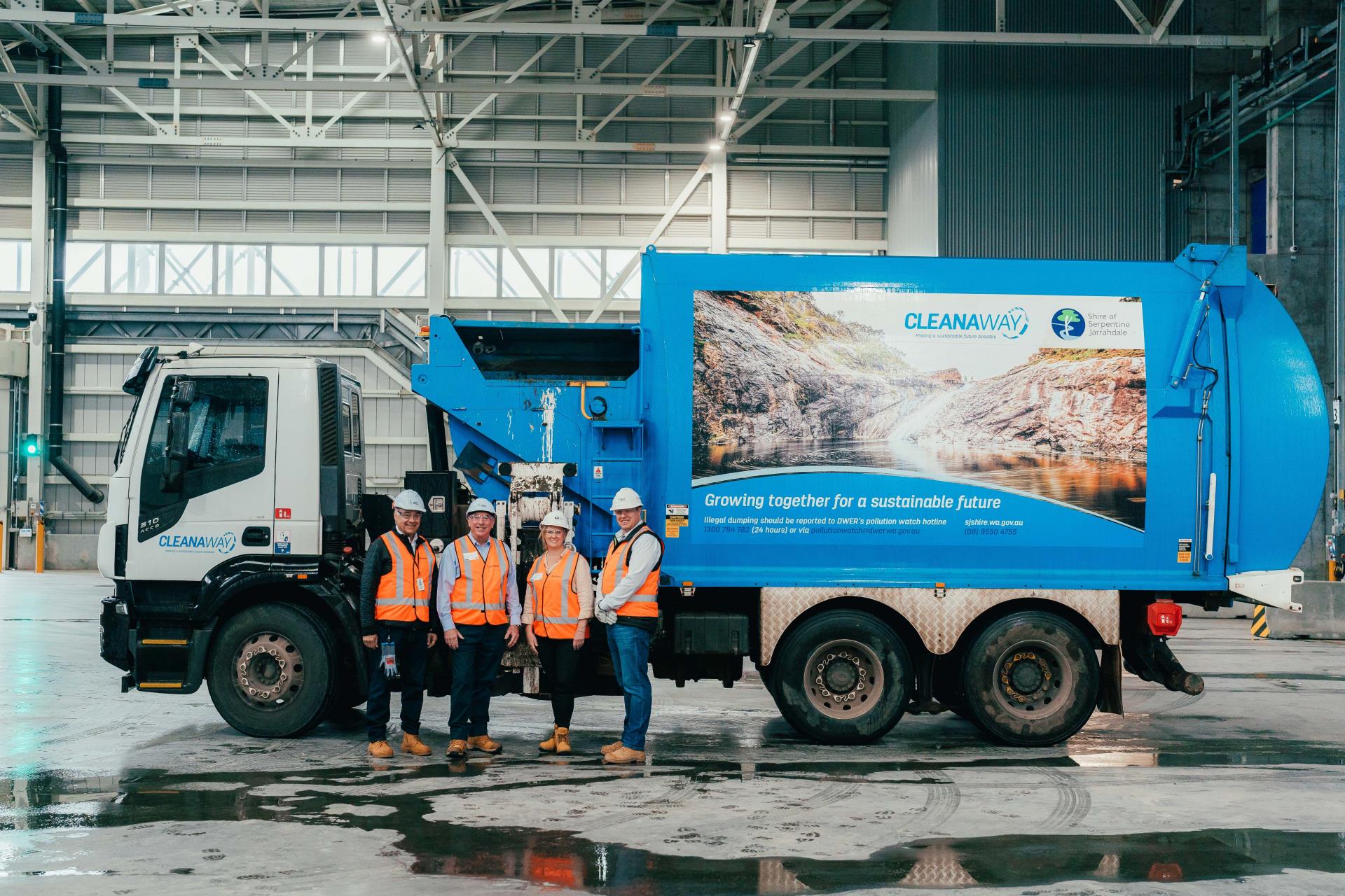 Kwinana Energy Recovery Commissioning - First Council Waste Delivered