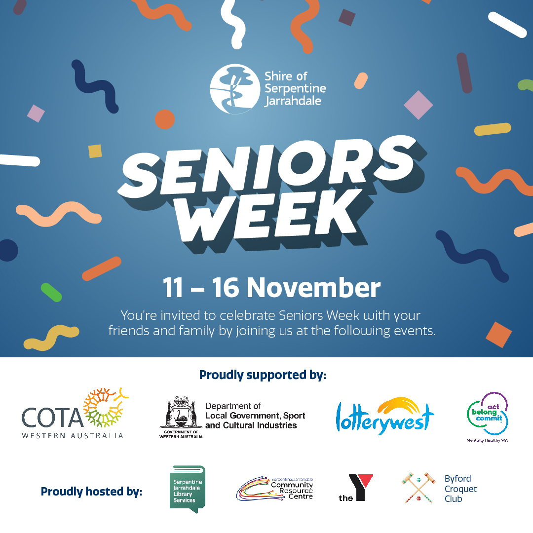 Celebrate WA Seniors Week in SJ