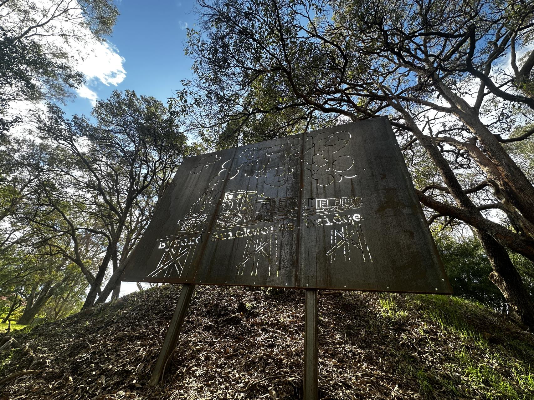 Old Byford Brickworks Bridge Honoured with Art Piece