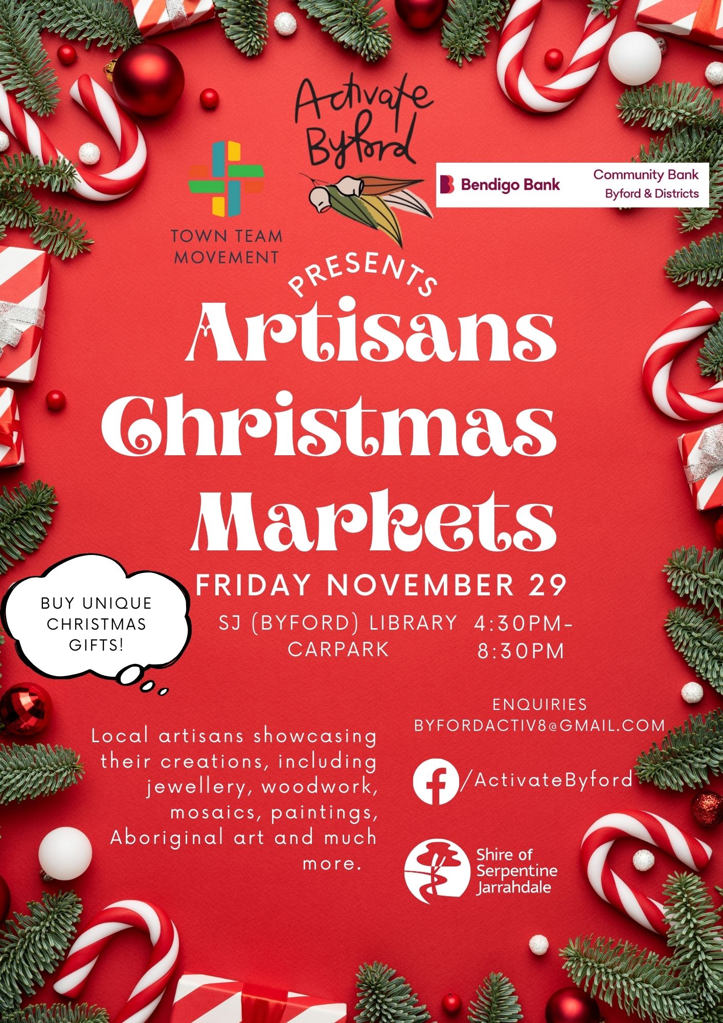 Byford Artisans Christmas Markets