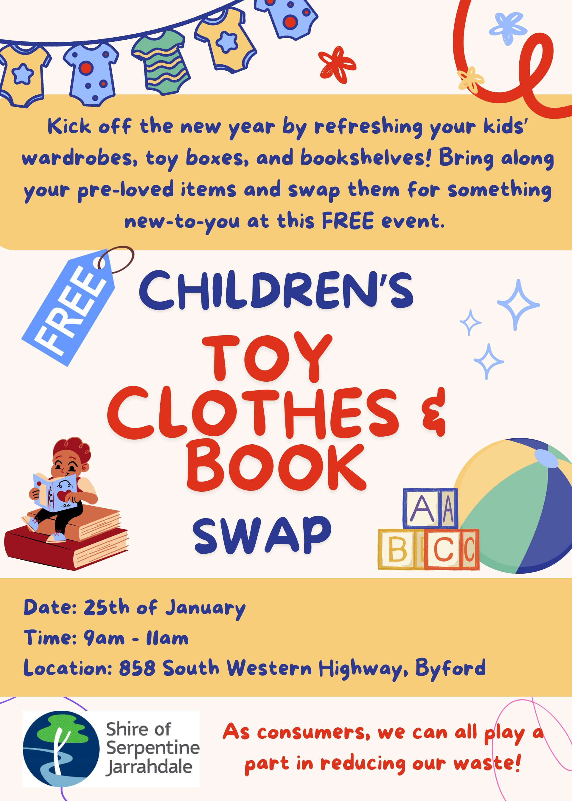 Children's Toy, Clothes & Book Swap