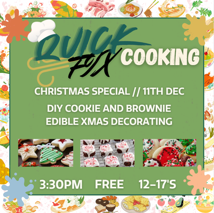 QUICK FIX COOKING: Christmas Special - Edible Cookie & Brownie Xmas